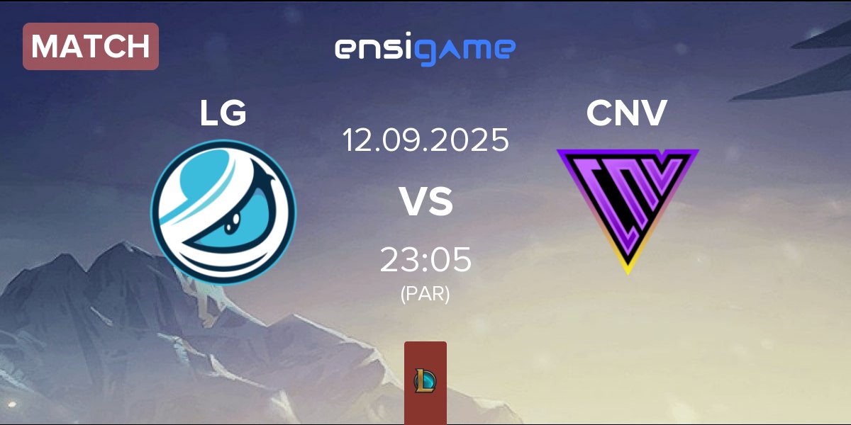 Partida Luminosity Gaming LG vs Conviction CNV | 12.09
