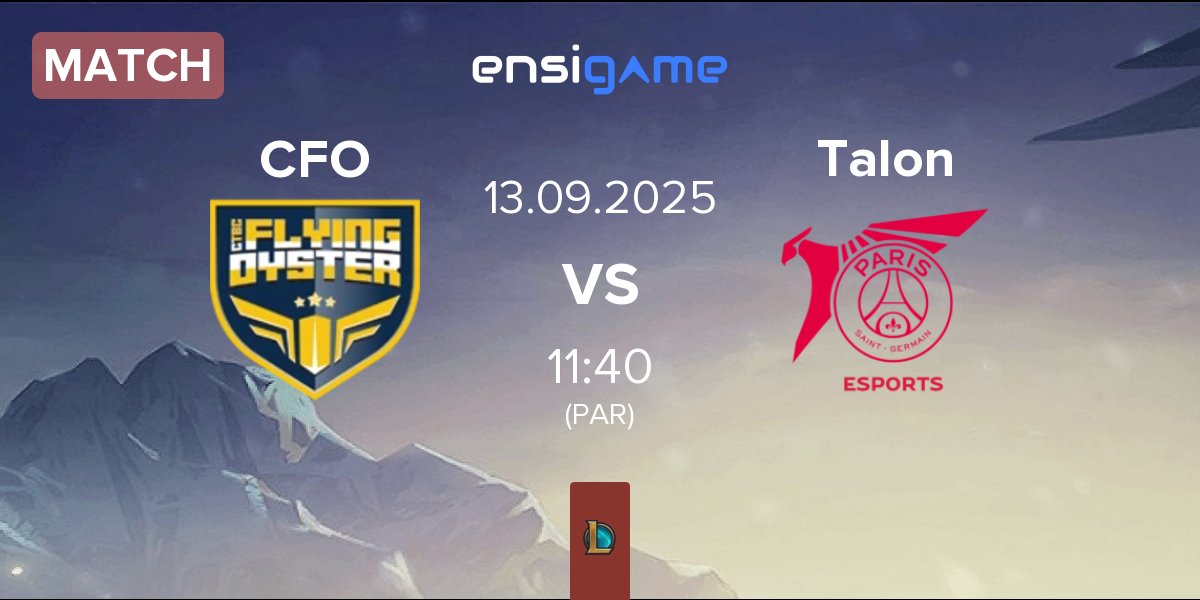 Match CTBC Flying Oyster CFO vs Talon | 13.09