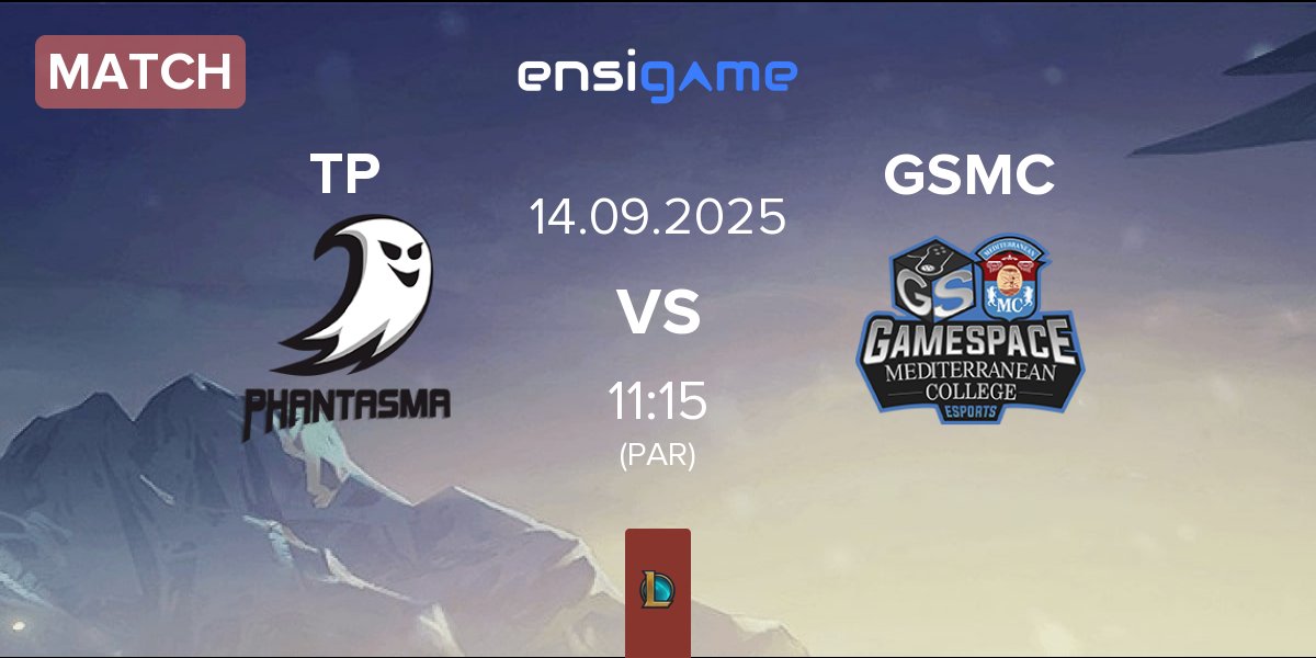Partida Team Phantasma TP vs Gamespace E-Sports GSMC | 14.09