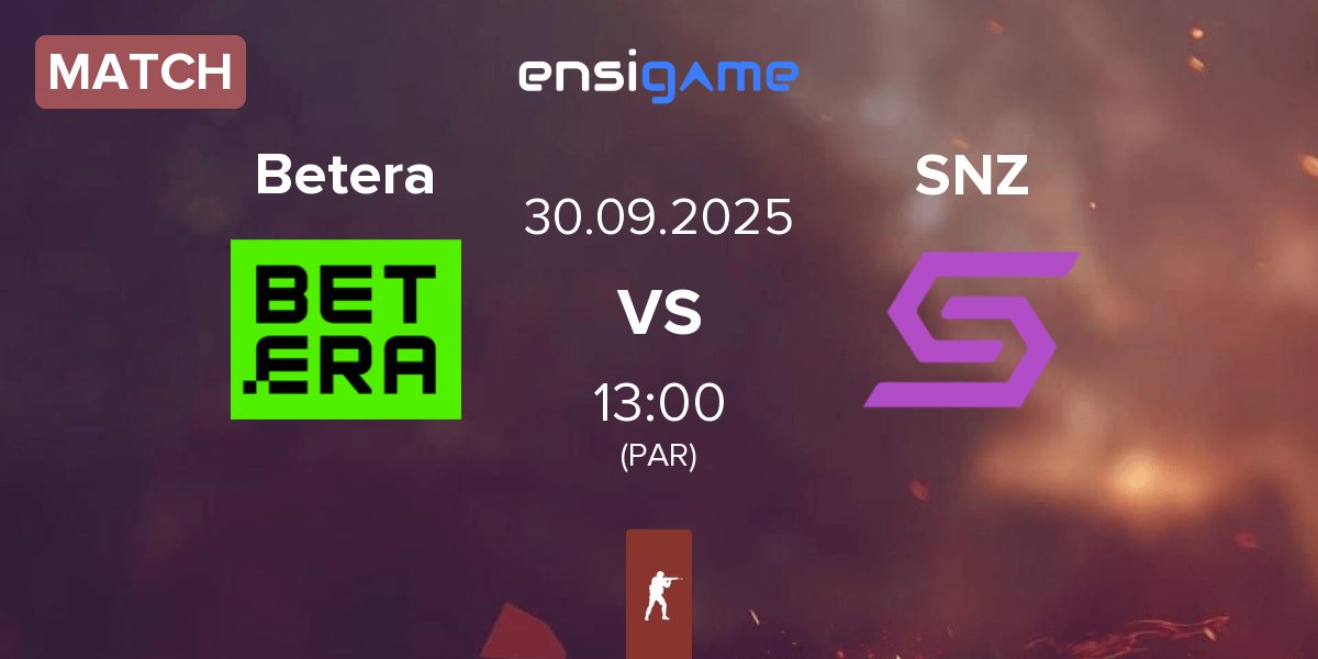 Match Betera Esports Betera vs SENZA Esports SNZ | 26.09