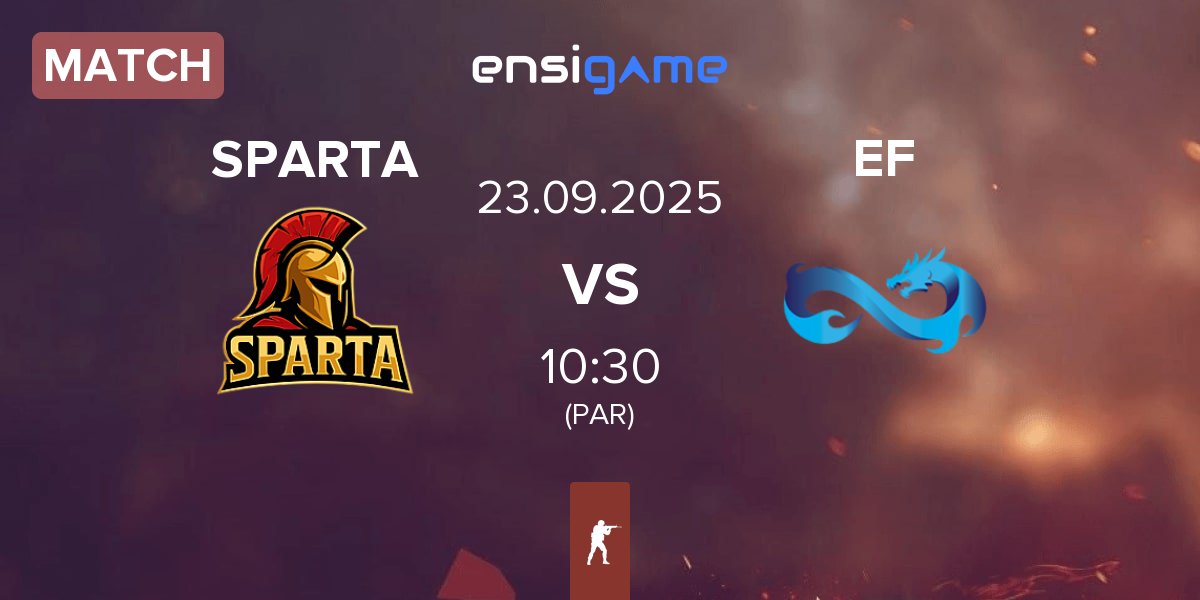 Partida SPARTA Esports SPARTA vs Eternal Fire EF | 23.09