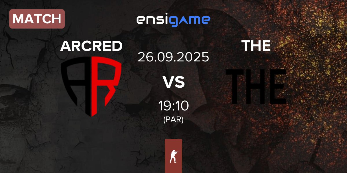 Match ARCRED vs THE | 26.09