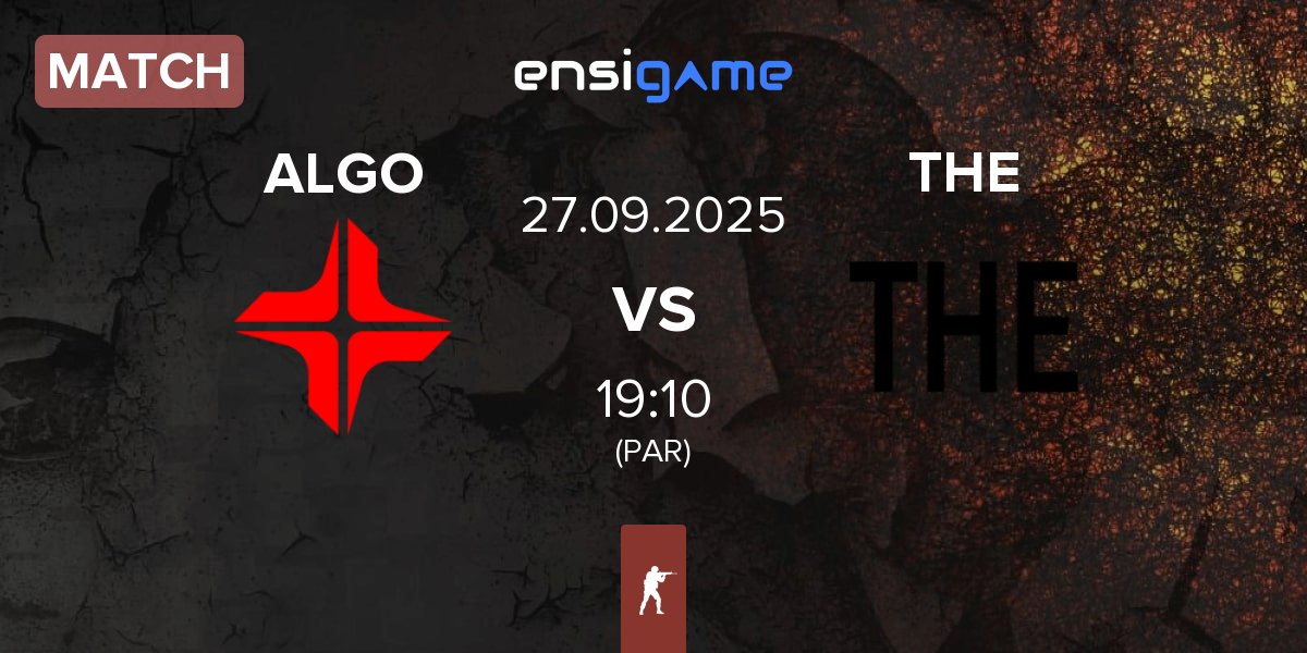 Match ALGO Esports ALGO vs THE | 27.09