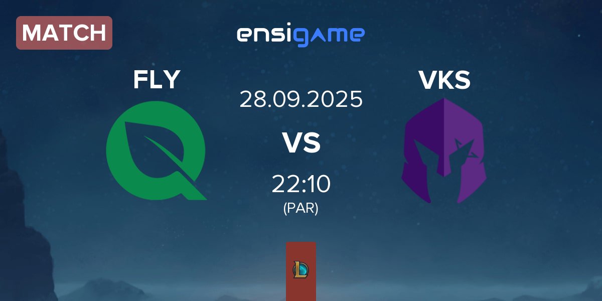 Partida FlyQuest FLY vs Vivo Keyd Stars VKS | 28.09