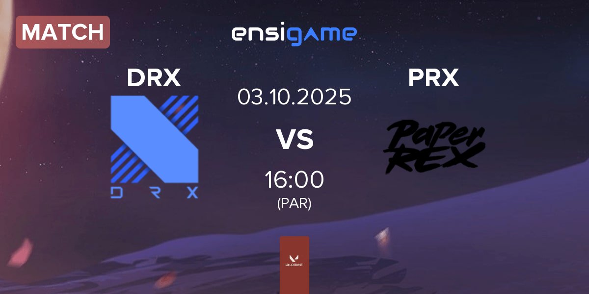 Partida DRX vs Paper Rex PRX | 03.10