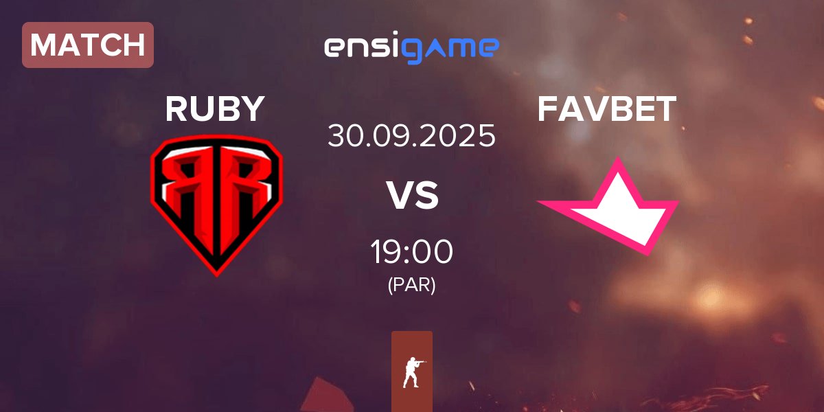 Match RUBY vs FAVBET Team FAVBET | 30.09