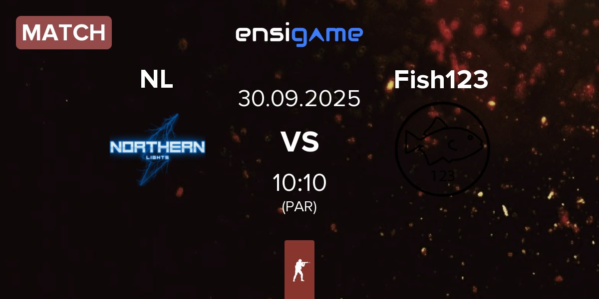 Partida Northern Lights NL vs Fish123 | 30.09