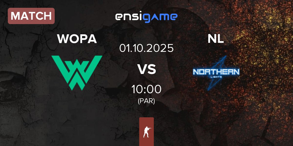 Match WOPA Esport WOPA vs Northern Lights NL | 01.10
