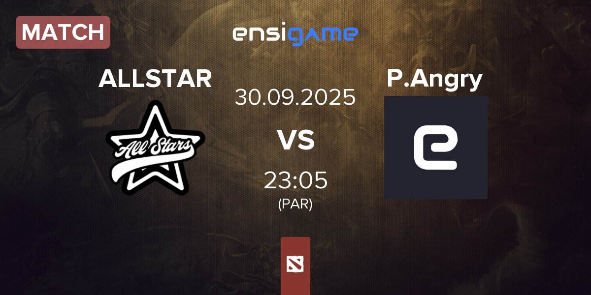 Match AllStars ALLSTAR vs Perros angryy PERROS | 30.09