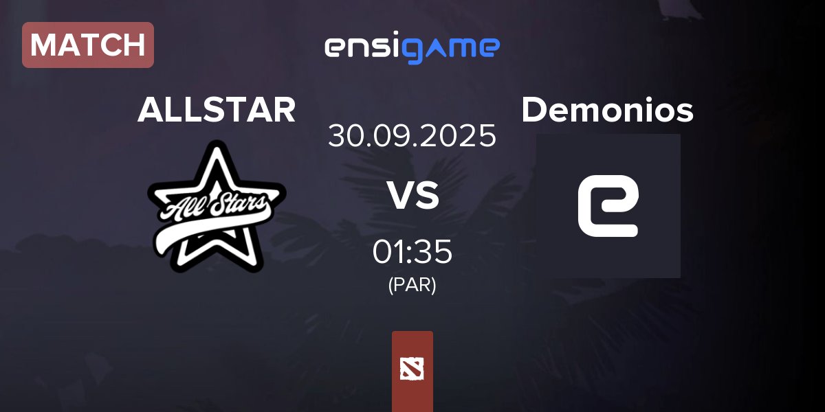 Partida AllStars ALLSTAR vs Demonios DEMO | 30.09