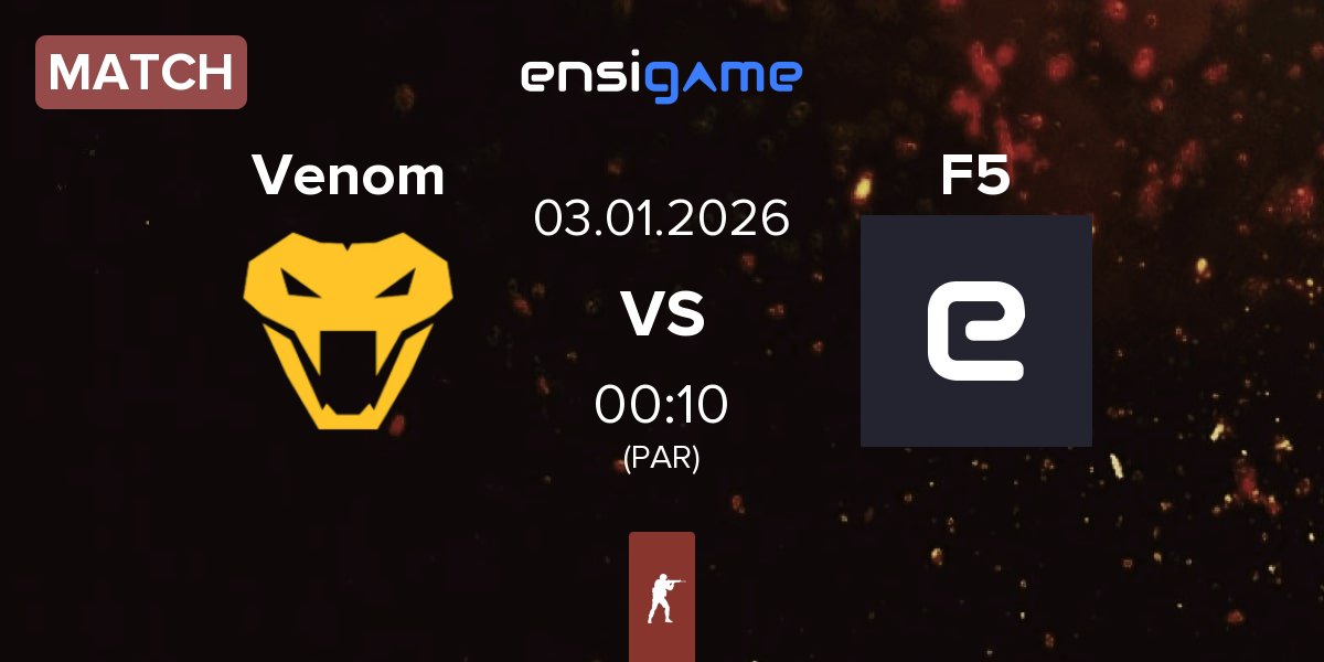 Partida Team Venom Venom vs F5 | 03.01