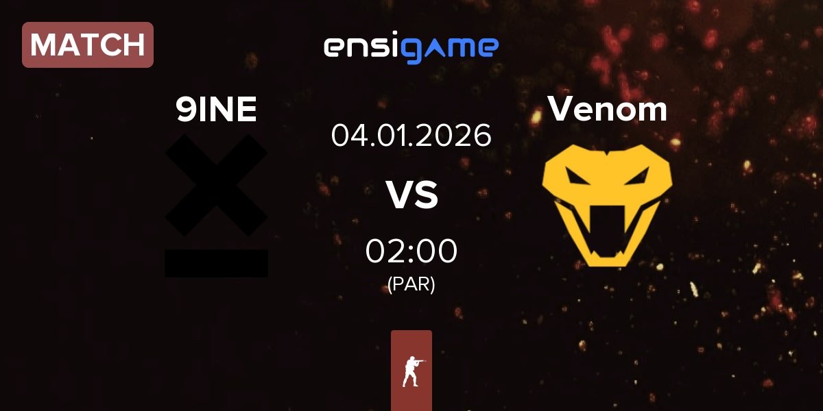Partida 9INE vs Team Venom Venom | 04.01