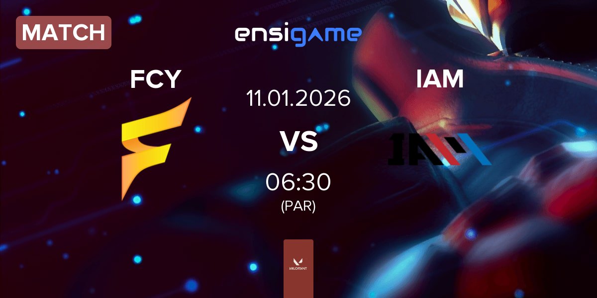Partida Fancy United Esports FCY vs IAM | 10.01