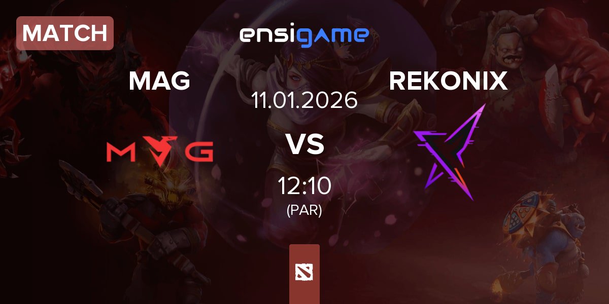 Match Myth Avenue Gaming MAG vs REKONIX | 11.01