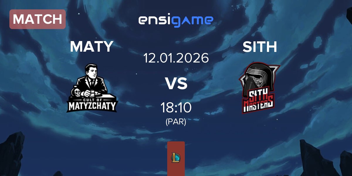 Match Cult of Matyzchaty MATY vs Sith Masters SITH | 12.01