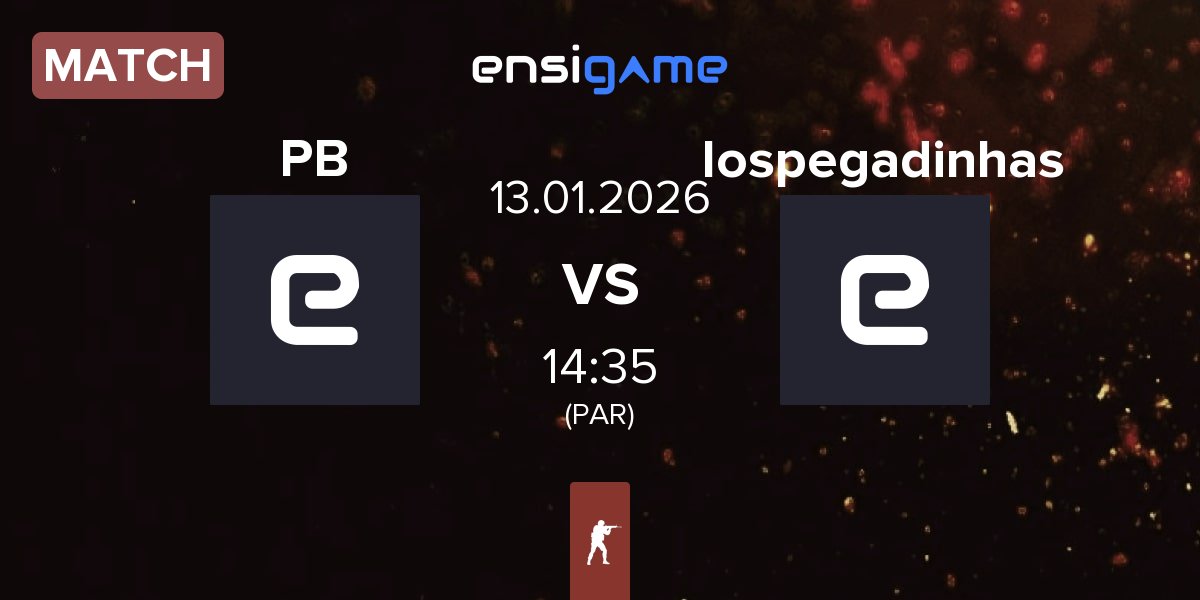 Partida Prison Breakers PB vs lospegadinhas | 13.01