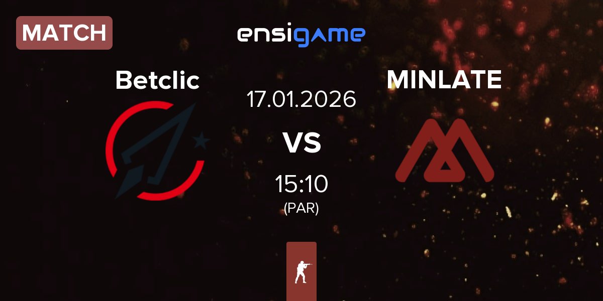 Match Betclic vs MINLATE | 17.01