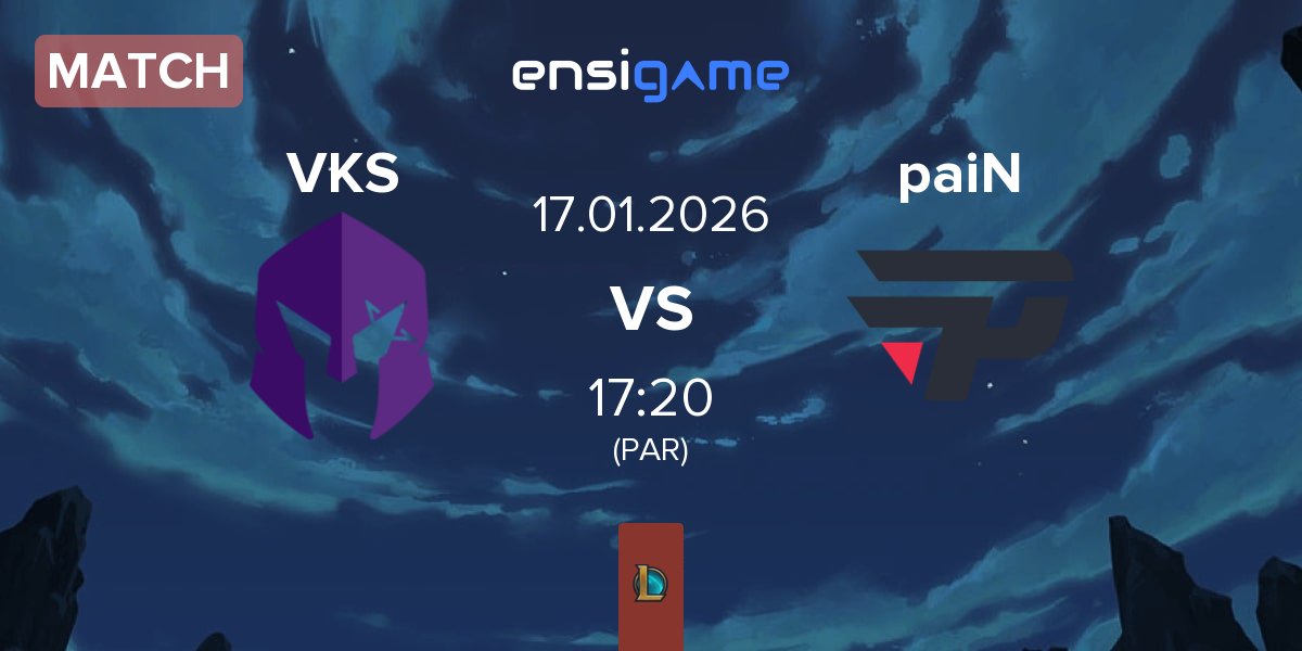 Match Vivo Keyd Stars VKS vs paiN Gaming paiN | 17.01