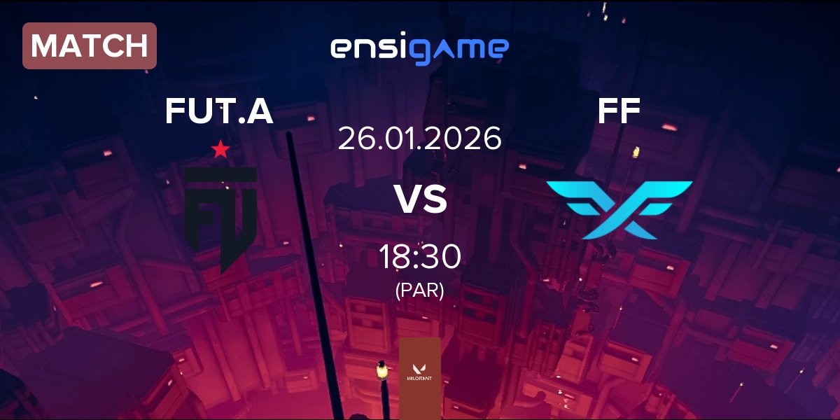 Partida FUT Academy FUT.A vs Fire Flux Esports FF | 26.01