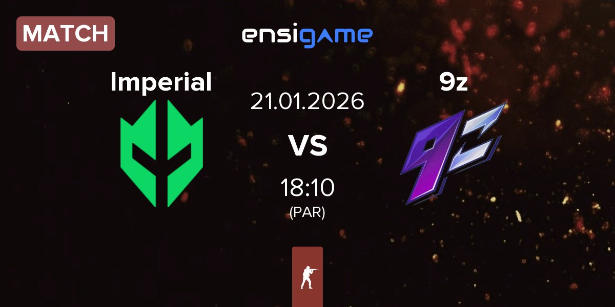 Partida Imperial Esports Imperial vs 9z Team 9z | 21.01