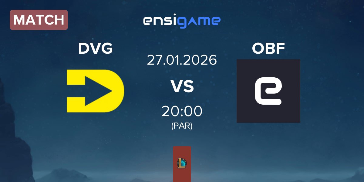 Match Diversion Gaming DVG vs Observant Force OBF | 27.01