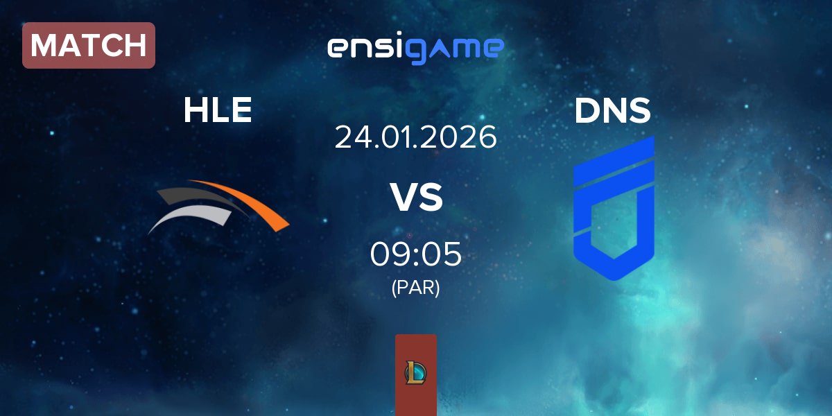 Match Hanwha Life Esports HLE vs DN SOOPers DNS | 24.01