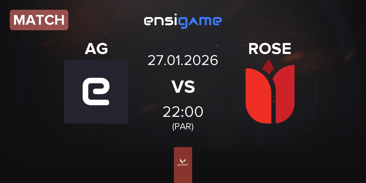 Match Alliance Guardians AG vs ROSE | 27.01