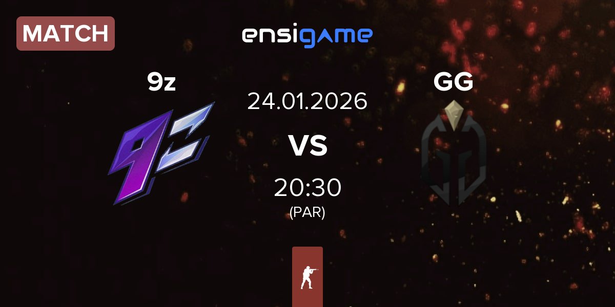 Match 9z Team 9z vs Gaimin Gladiators GG | 24.01