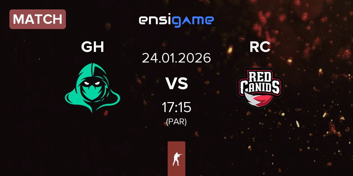 Match Game Hunters GH vs Red Canids RC | 24.01