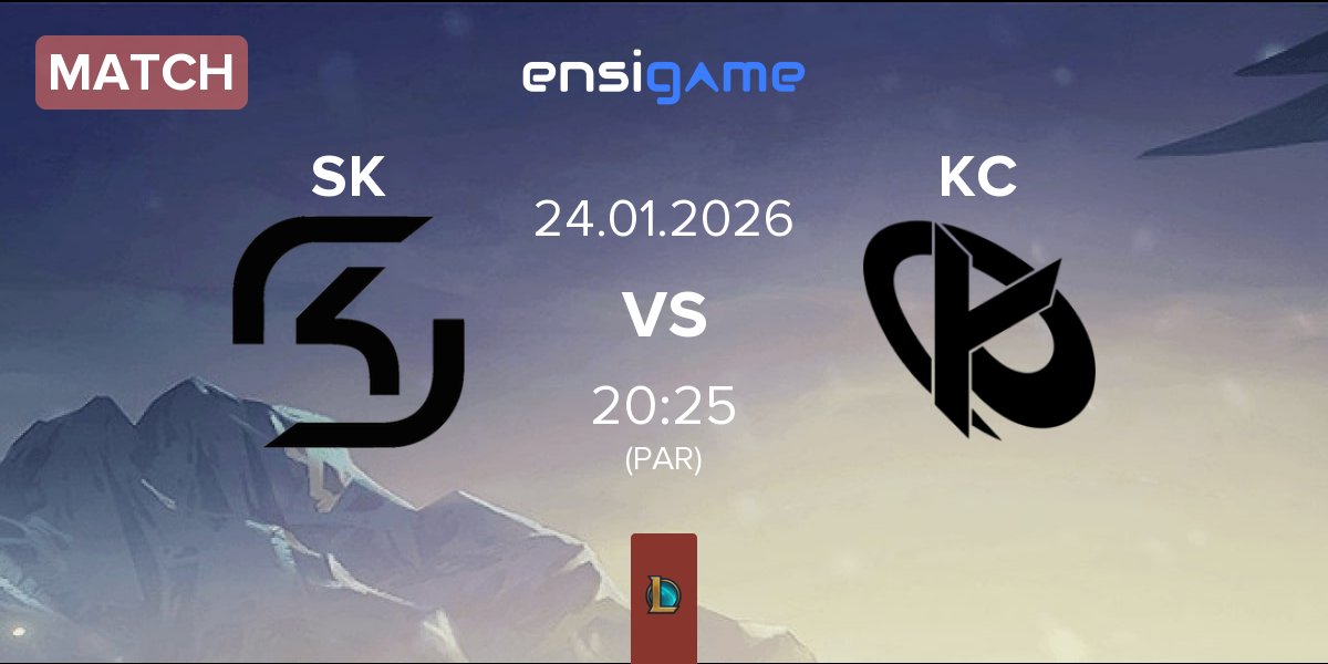Match SK Gaming SK vs Karmine Corp KC | 24.01