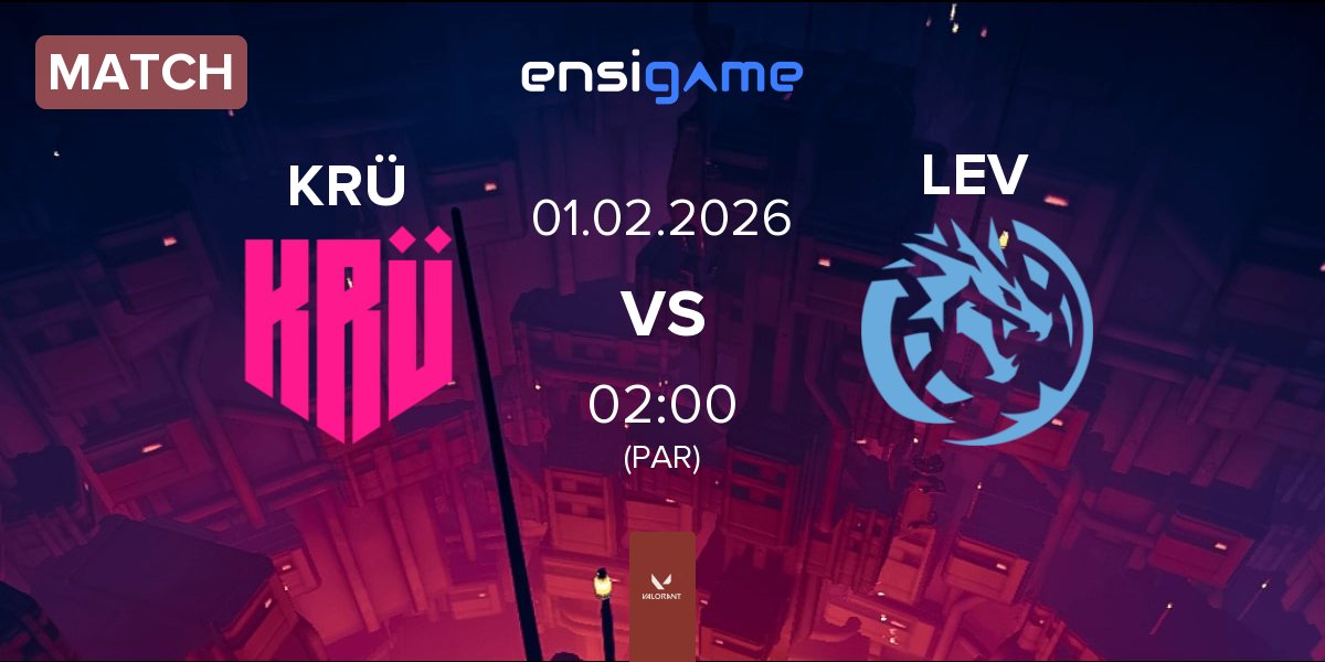 Match KRÜ Esports KRÜ vs Leviatán Esports LEV | 01.02