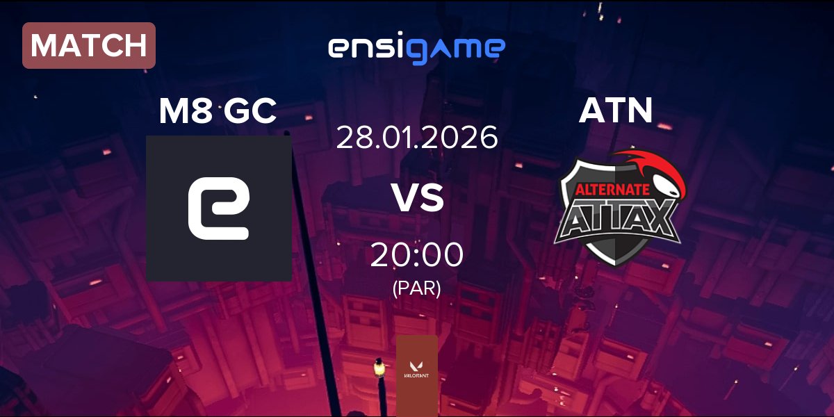 Partida Gentle Mates GC M8 GC vs ALTERNATE aTTaX Ruby ATN.R | 28.01