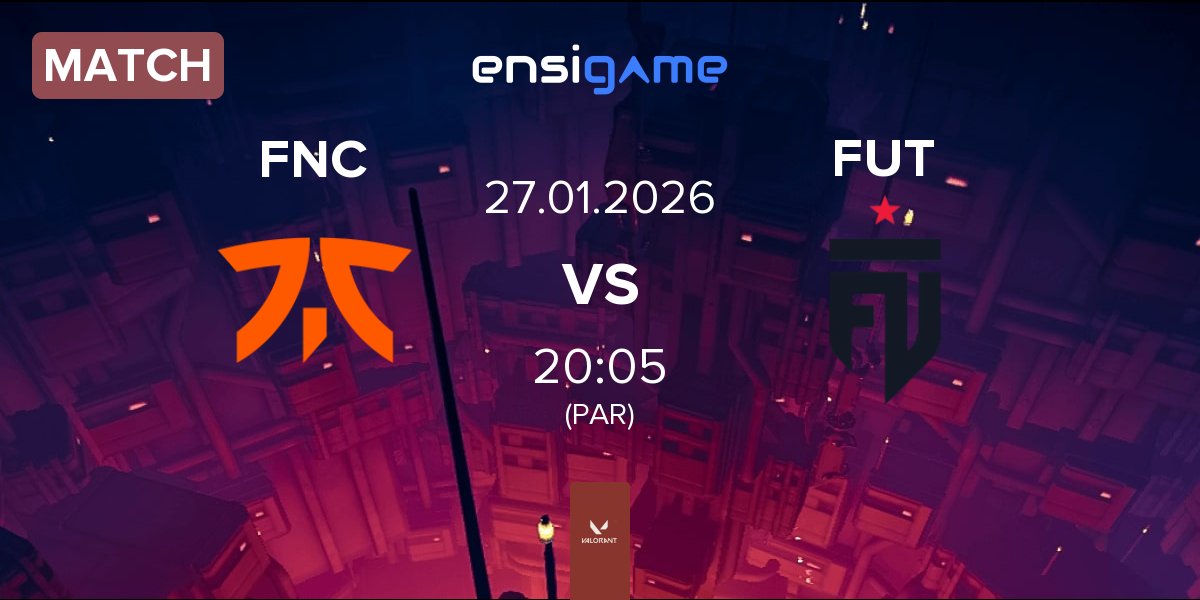 Match Fnatic FNC vs FUT Esports FUT | 27.01