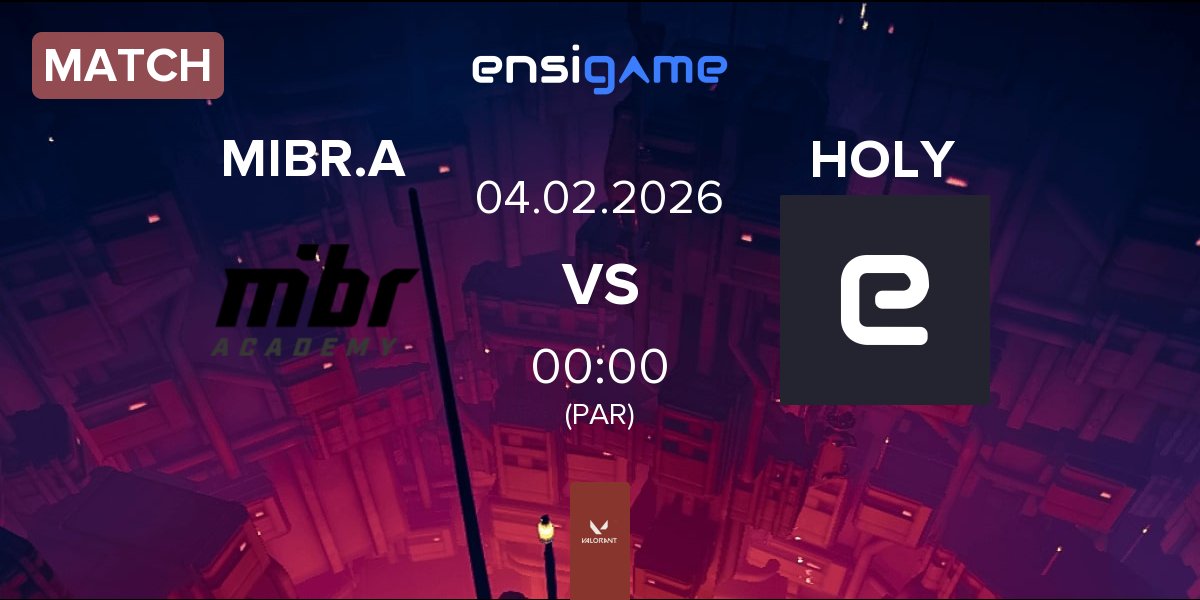 Match MIBR Academy MIBR.A vs HOLY HL | 04.02