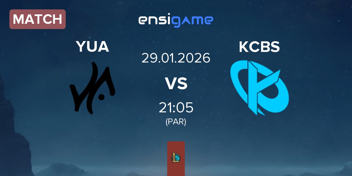 Partida Yumeea YUA vs Karmine Corp Blue Stars KCBS | 29.01