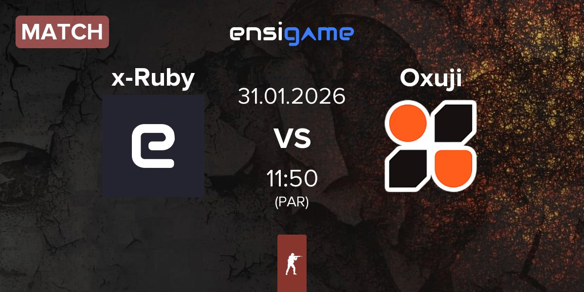 Match ex-RUBY ex-Ruby vs Oxuji Esports Oxuji | 31.01