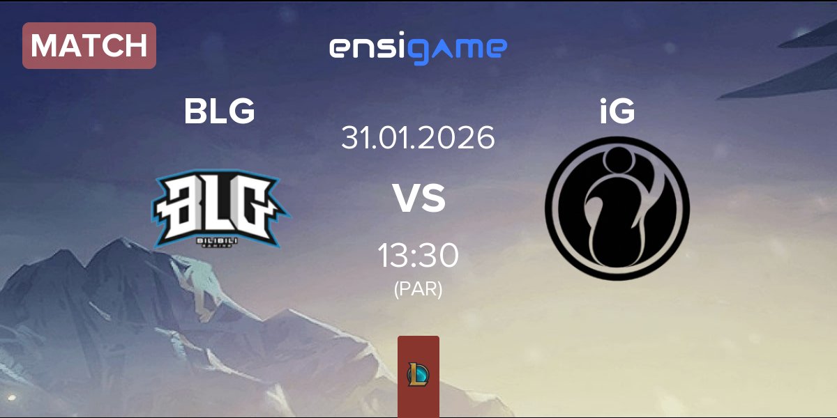 Partida Bilibili Gaming BLG vs Invictus Gaming iG | 31.01
