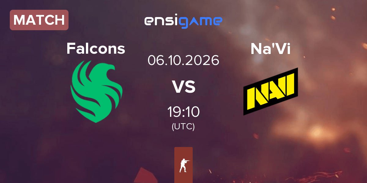 Team Falcons vs Natus Vincere 2:1 CS2 - Result and Map Stats - Ensigame