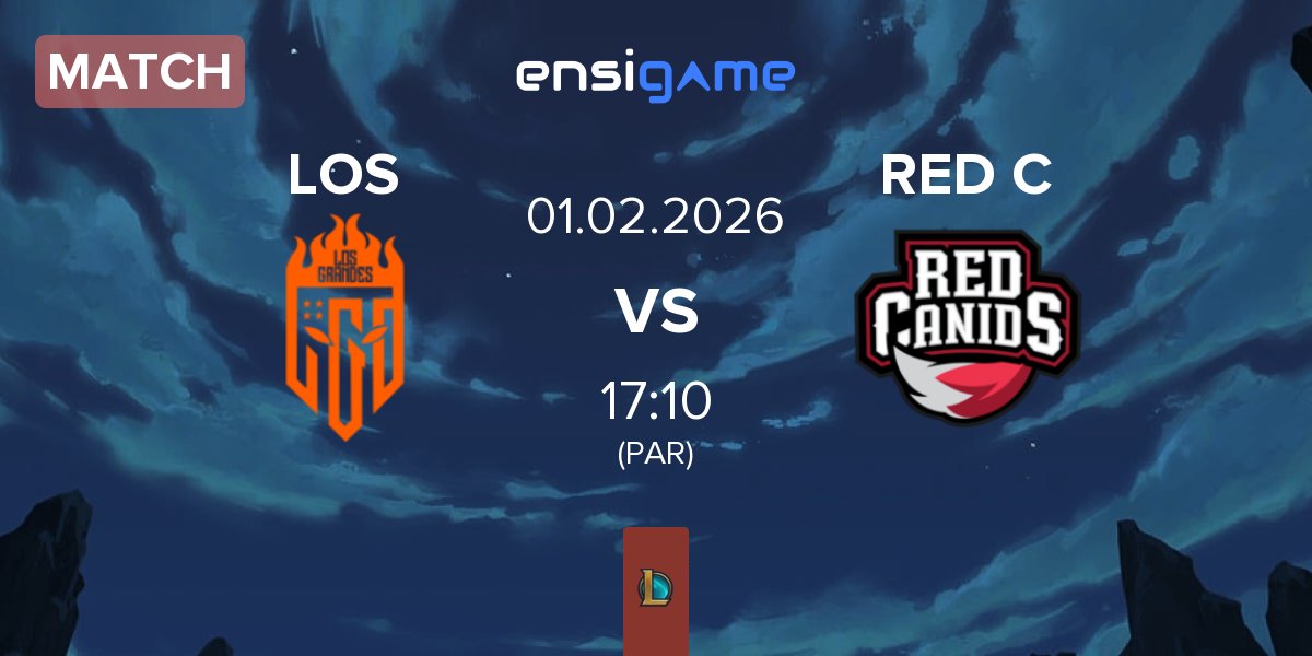 Match Los Grandes LOS vs RED Canids RC | 01.02