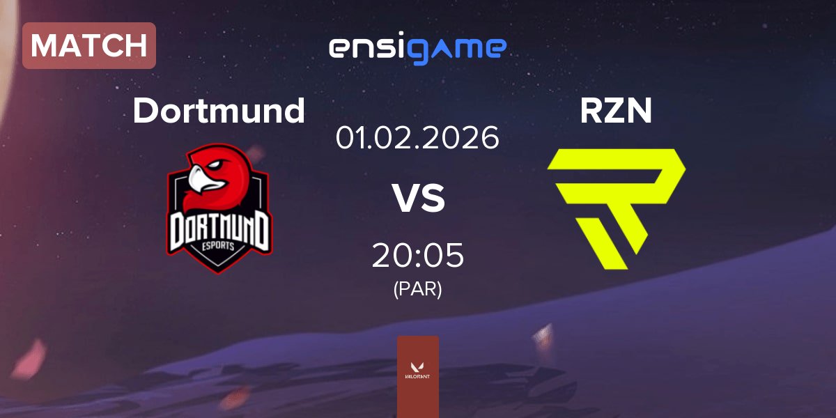 Partida Dortmund eSports Dortmund vs RIZON RZN | 01.02