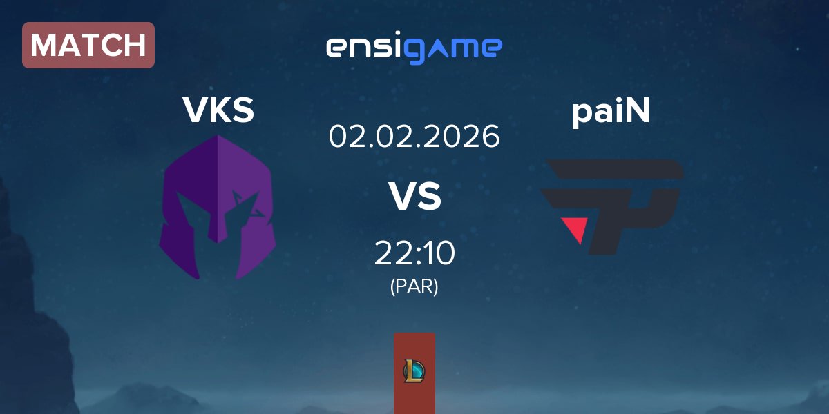 Match Vivo Keyd Stars VKS vs paiN Gaming paiN | 02.02