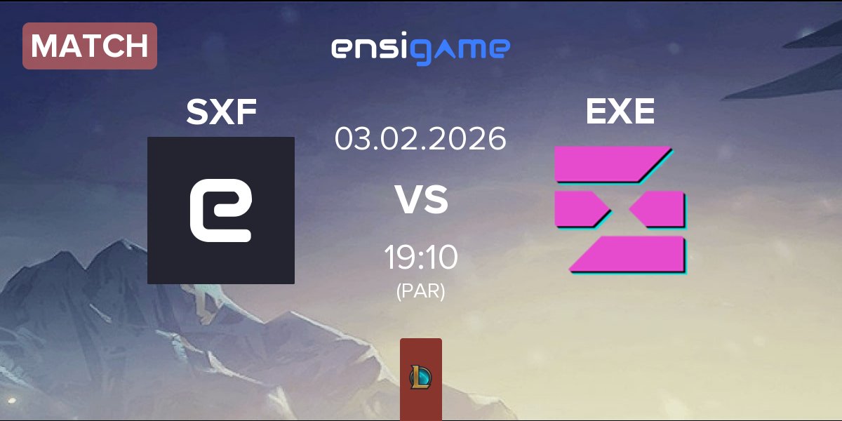 Match SPAXFAMILY SXF vs EXILE esports EXE | 03.02
