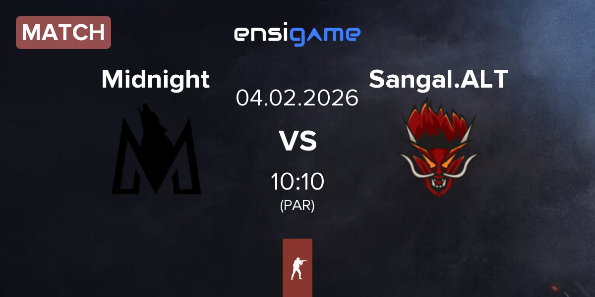 Match Midnight vs Sangal ALTERS Sangal.ALT | 04.02