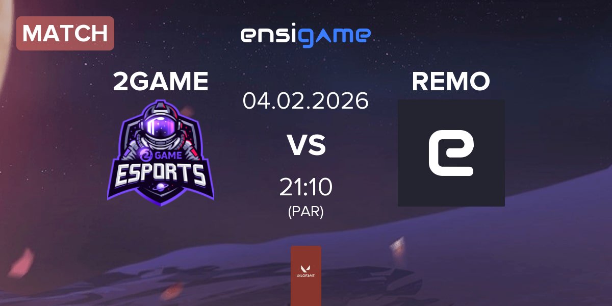 Match 2GAME Esports 2G vs REMO E-Sports REMO | 04.02