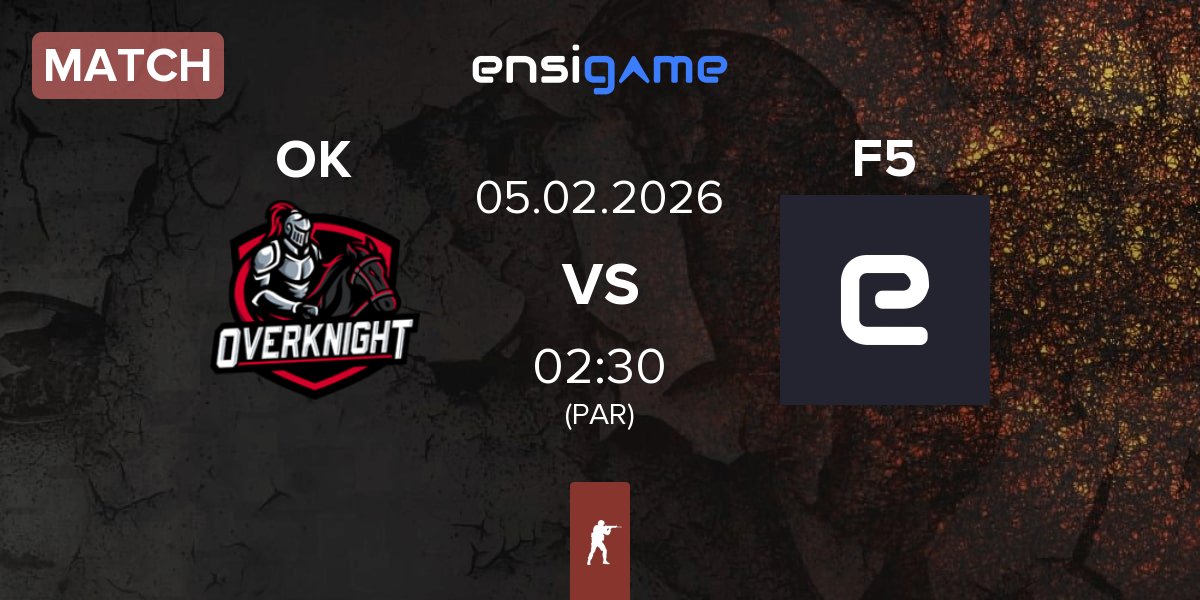 Match OverKnight OK vs F5 | 05.02