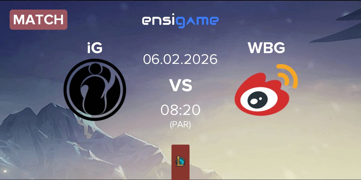 Match Invictus Gaming iG vs Weibo Gaming WBG | 06.02