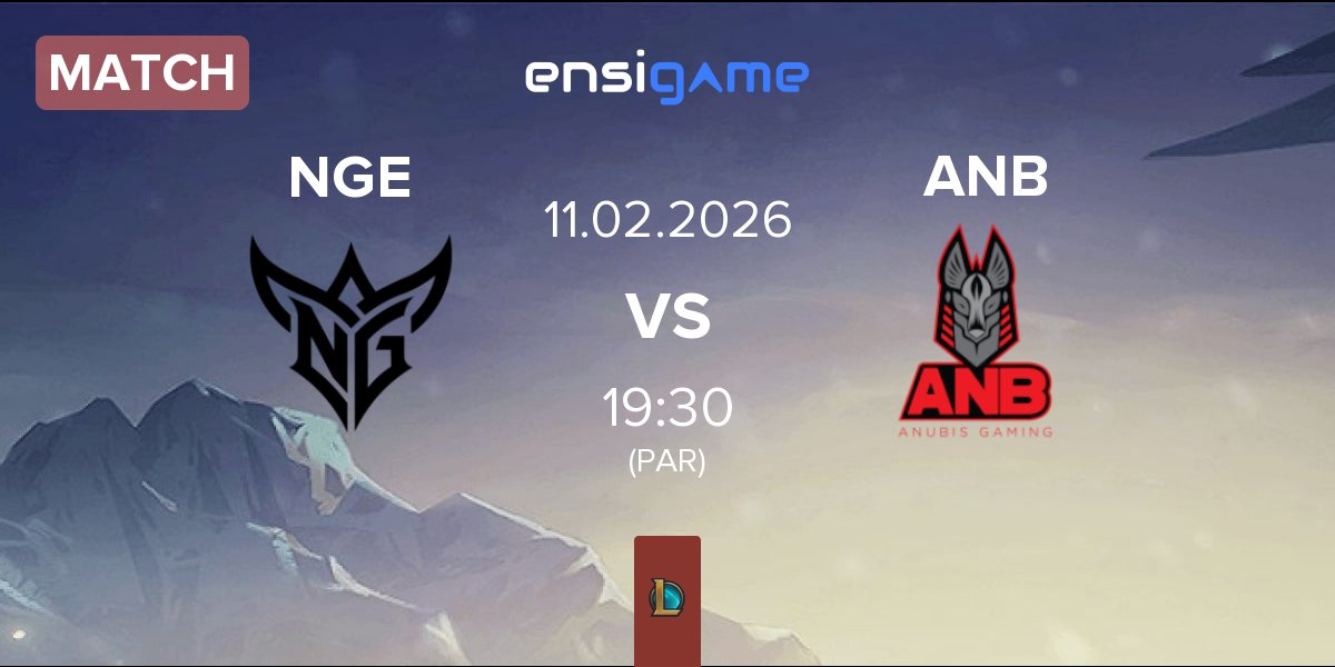Match NextGeneration NGE vs Anubis Gaming ANB | 11.02