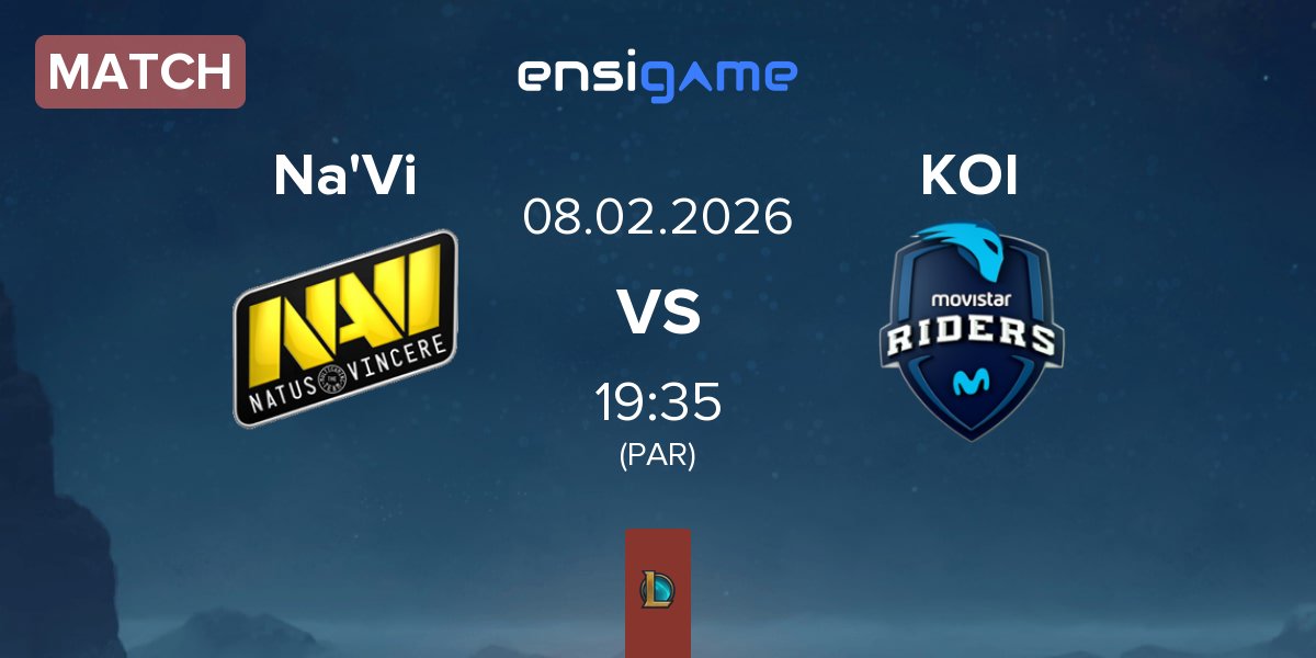 Match Natus Vincere Na'Vi vs Movistar KOI KOI | 08.02