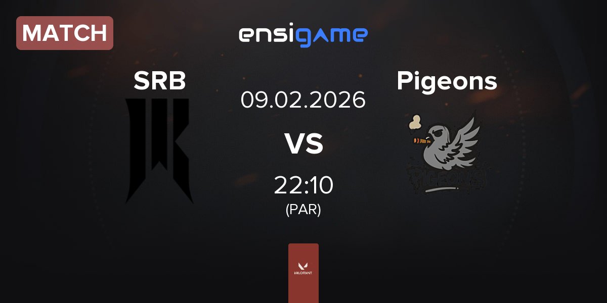 Match Shopify Rebellion Black SRB vs Pigeons | 09.02