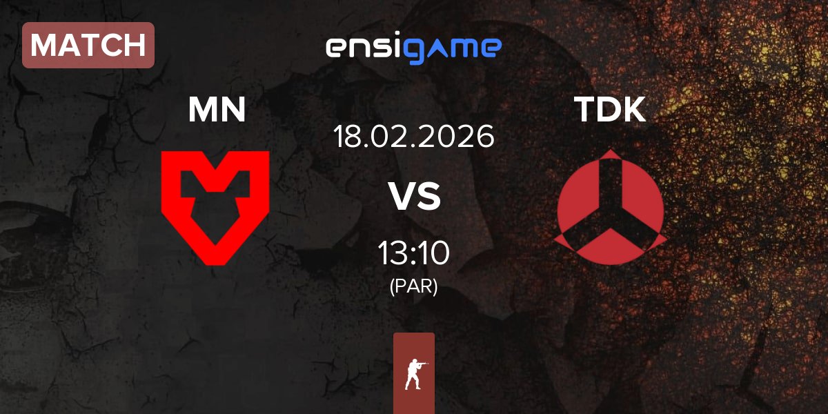 Partida MOUZ NXT MN vs TDK | 18.02